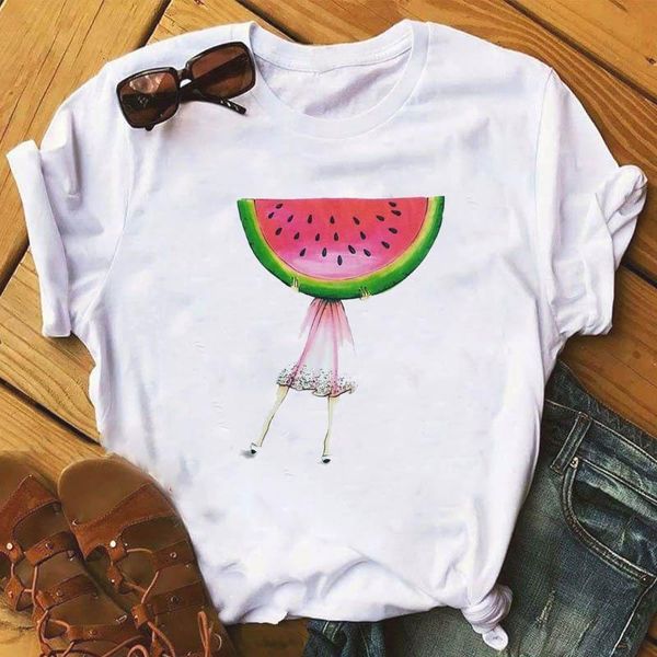 kawaii cartoon short sleeve women t-shirt women casual graphic clothes female tee harajuku women t-shirts cute tee, White